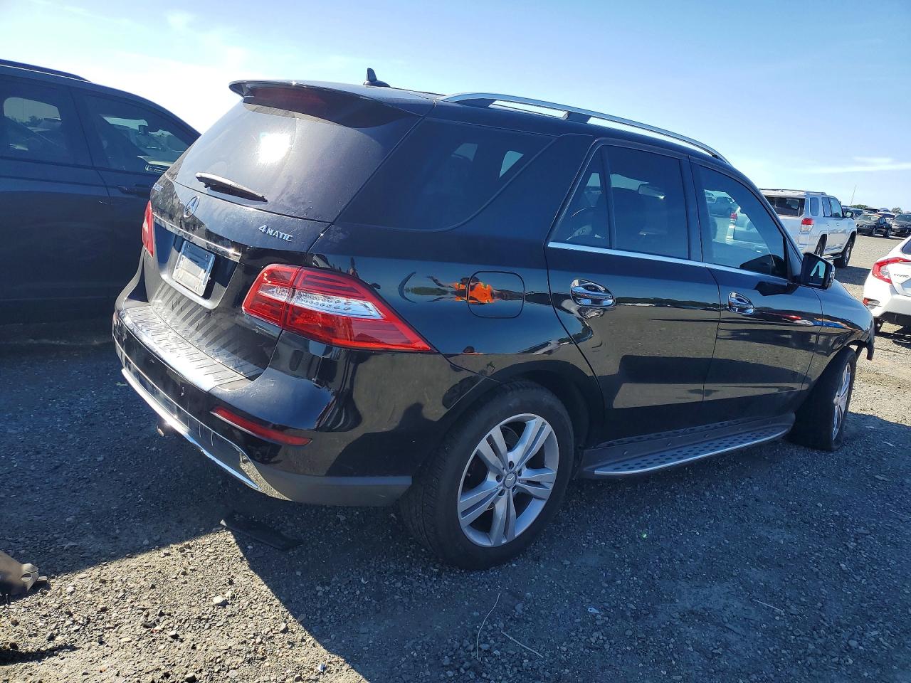 2013 Mercedes-benz Ml 350 4matic Черный vin: 4JGDA5HB5DA254414