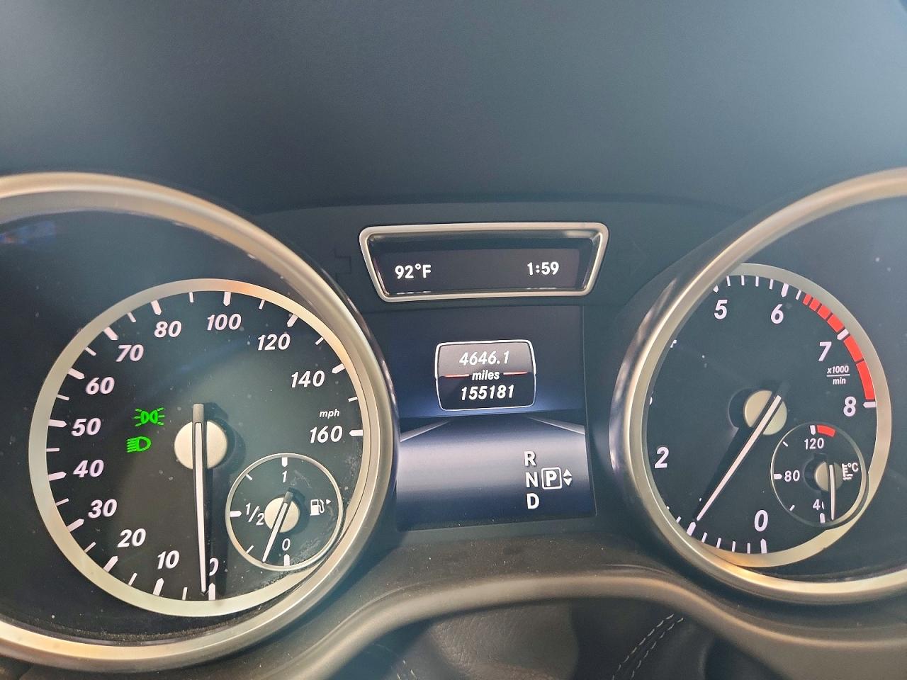 2013 Mercedes-benz Ml 350 4matic Gray vin: 4JGDA5HB5DA260245