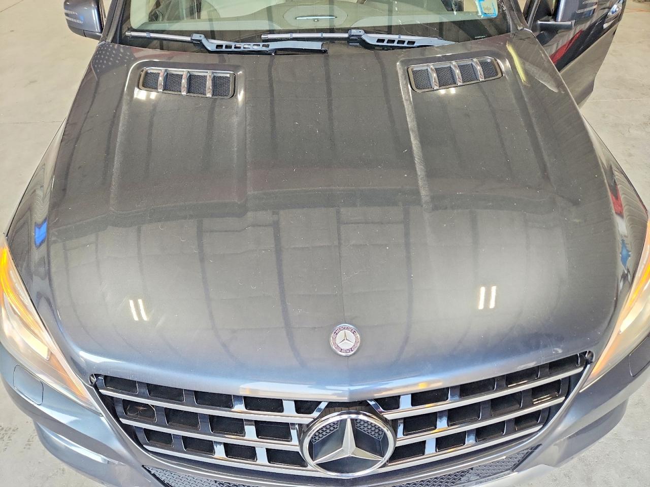 2013 Mercedes-benz Ml 350 4matic Gray vin: 4JGDA5HB5DA260245
