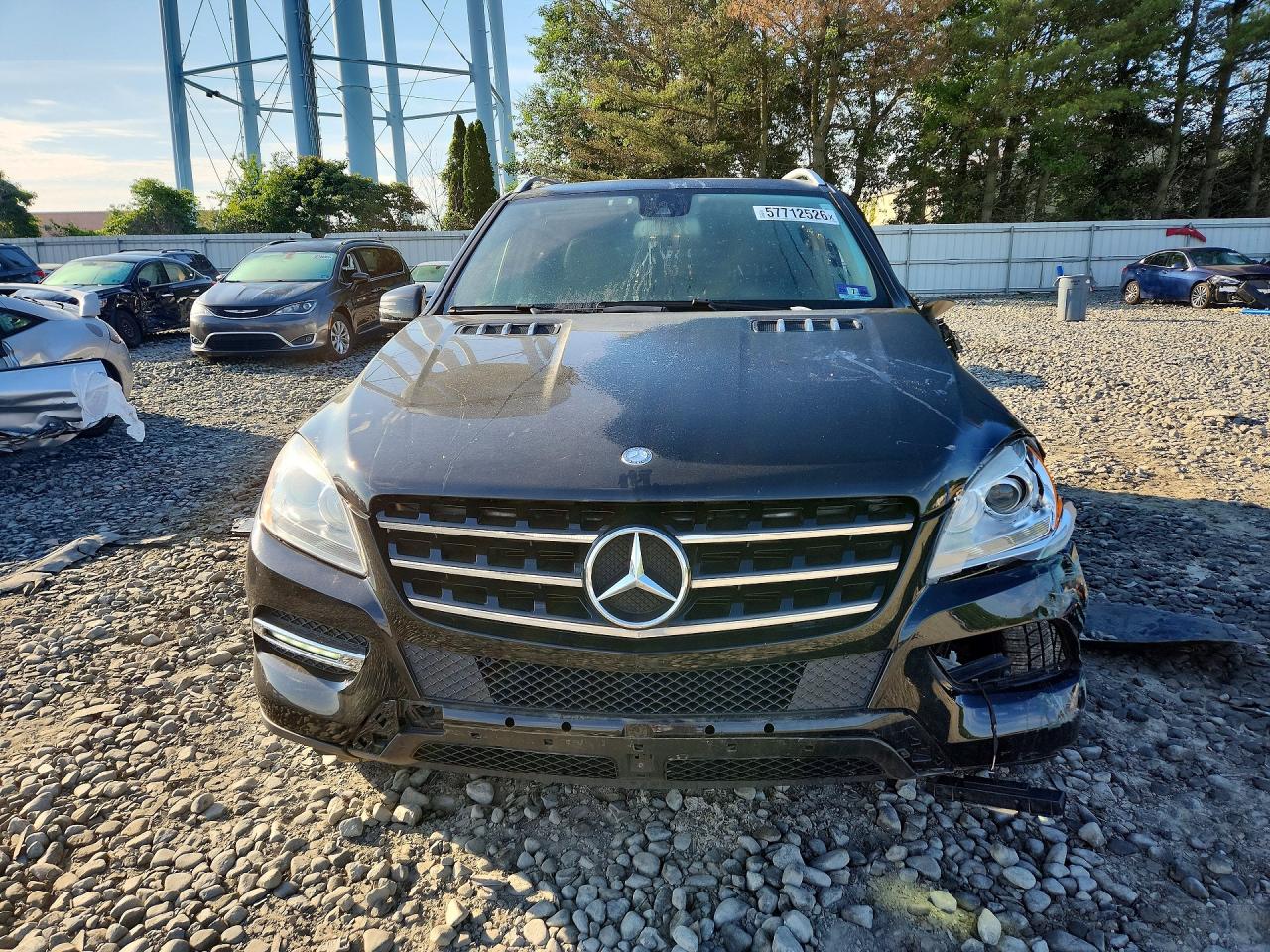 2013 Mercedes-benz Ml 350 4matic Black vin: 4JGDA5HB5DA262318