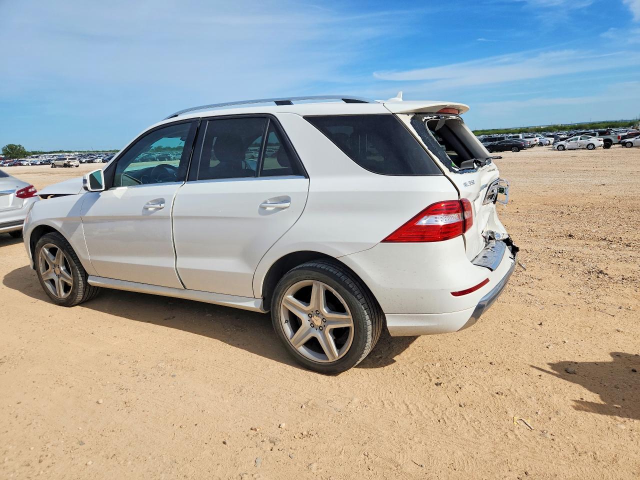 2014 Mercedes-benz Ml 350 4matic Белый vin: 4JGDA5HB5EA282747