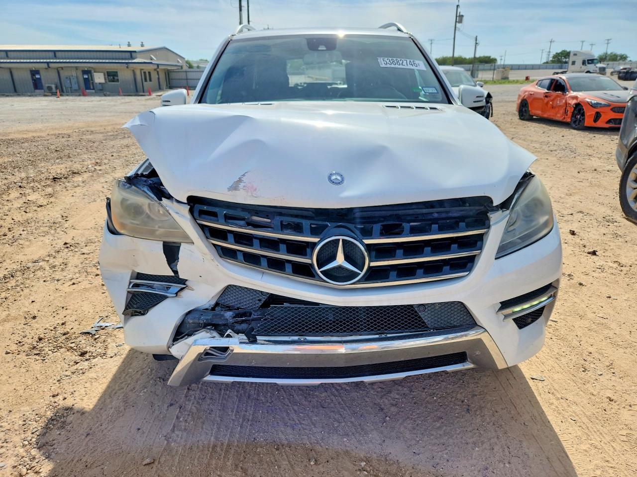 2014 Mercedes-benz Ml 350 4matic Белый vin: 4JGDA5HB5EA282747