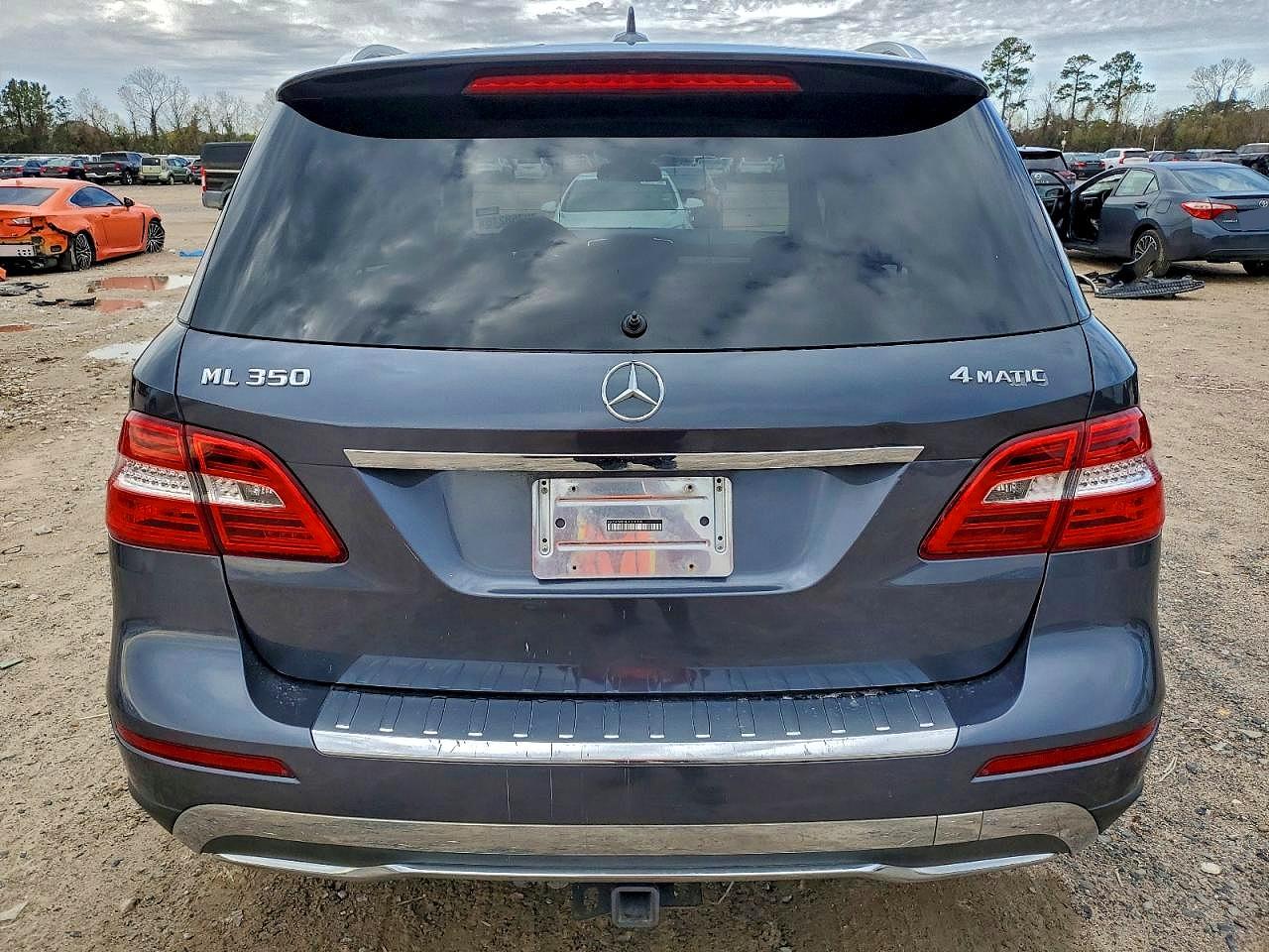 2014 Mercedes-benz Ml 350 4matic Серый vin: 4JGDA5HB5EA328335