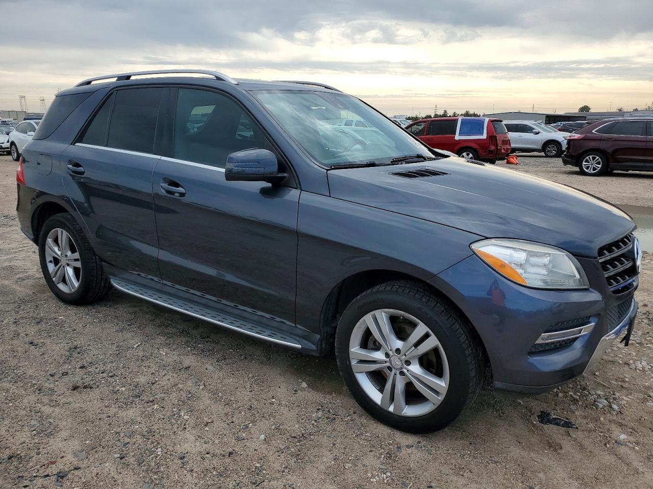 2014 Mercedes-benz Ml 350 4matic Серый vin: 4JGDA5HB5EA328335