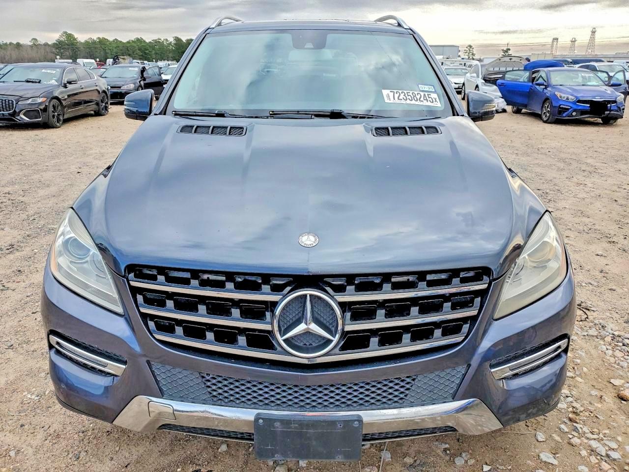 2014 Mercedes-benz Ml 350 4matic Серый vin: 4JGDA5HB5EA328335
