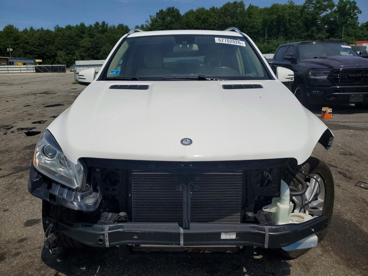 2014 Mercedes-benz Ml 350 4matic White vin: 4JGDA5HB5EA374702
