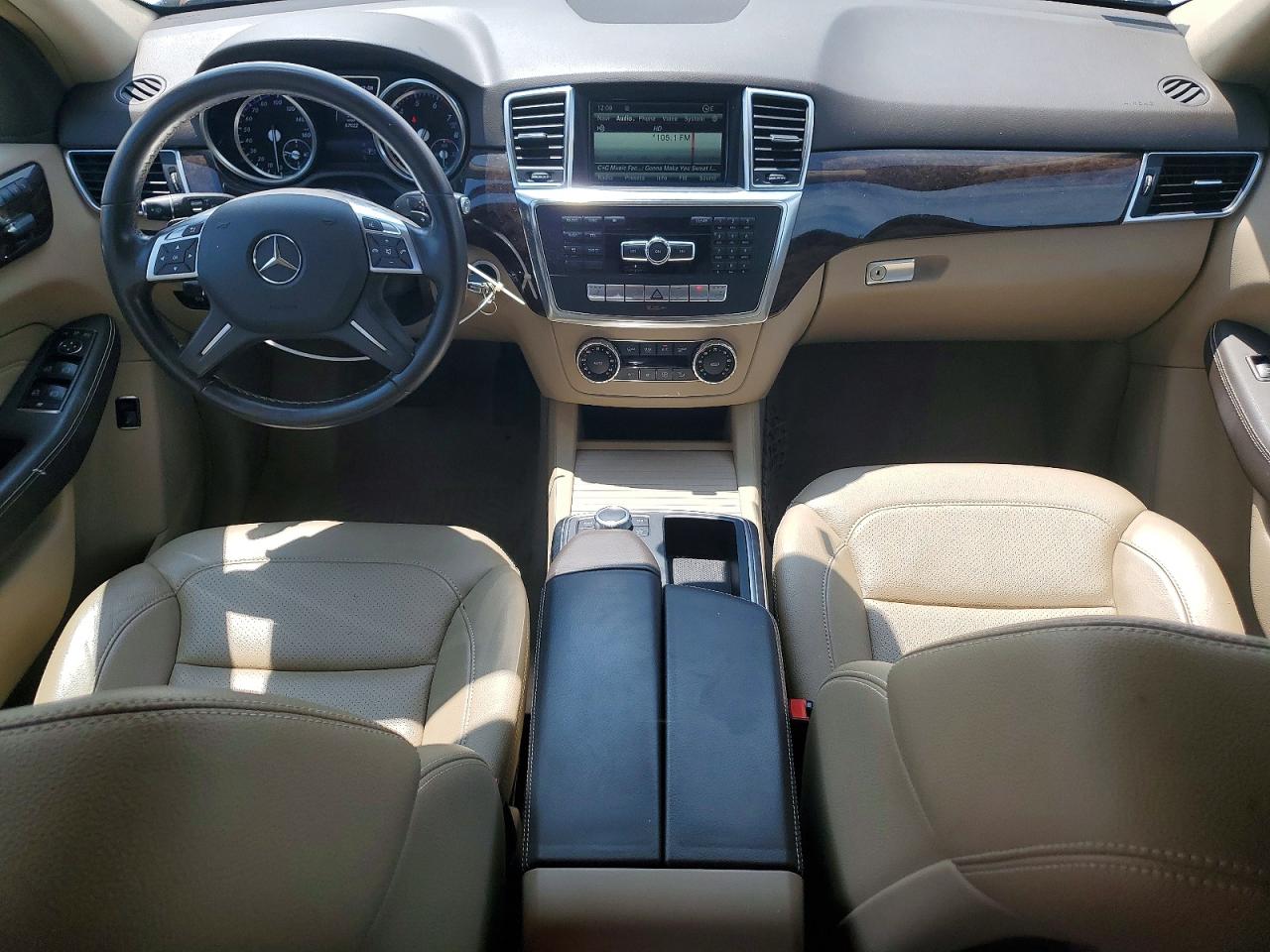 2014 Mercedes-benz Ml 350 4matic White vin: 4JGDA5HB5EA374702