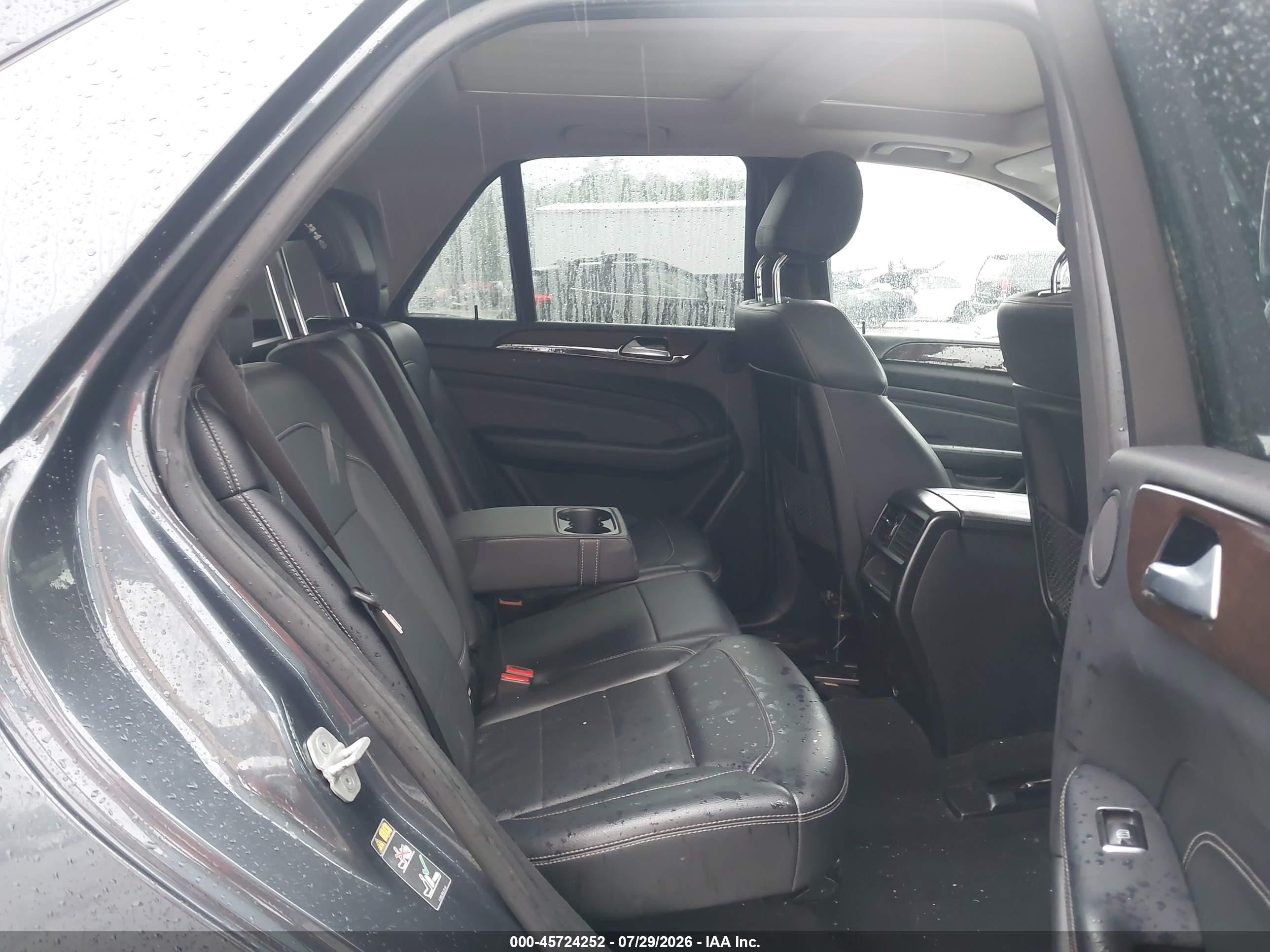 2014 Mercedes-benz Ml 350 4matic Black vin: 4JGDA5HB5EA420643