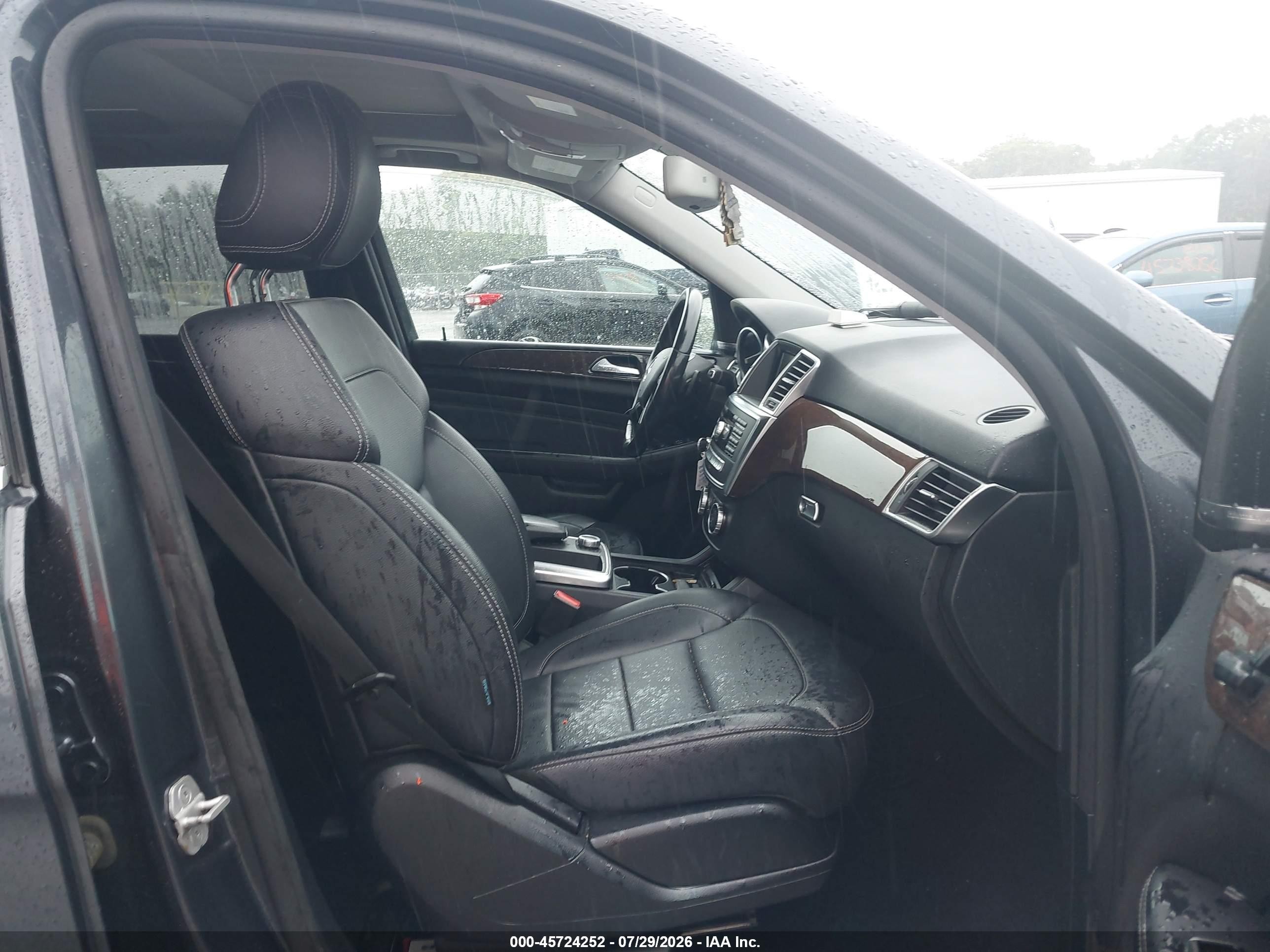 2014 Mercedes-benz Ml 350 4matic Black vin: 4JGDA5HB5EA420643