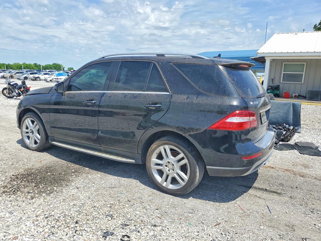 2014 Mercedes-benz Ml 350 4matic Black vin: 4JGDA5HB5EA426992
