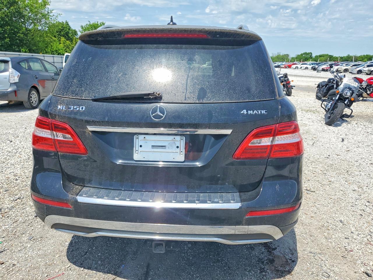 2014 Mercedes-benz Ml 350 4matic Black vin: 4JGDA5HB5EA426992