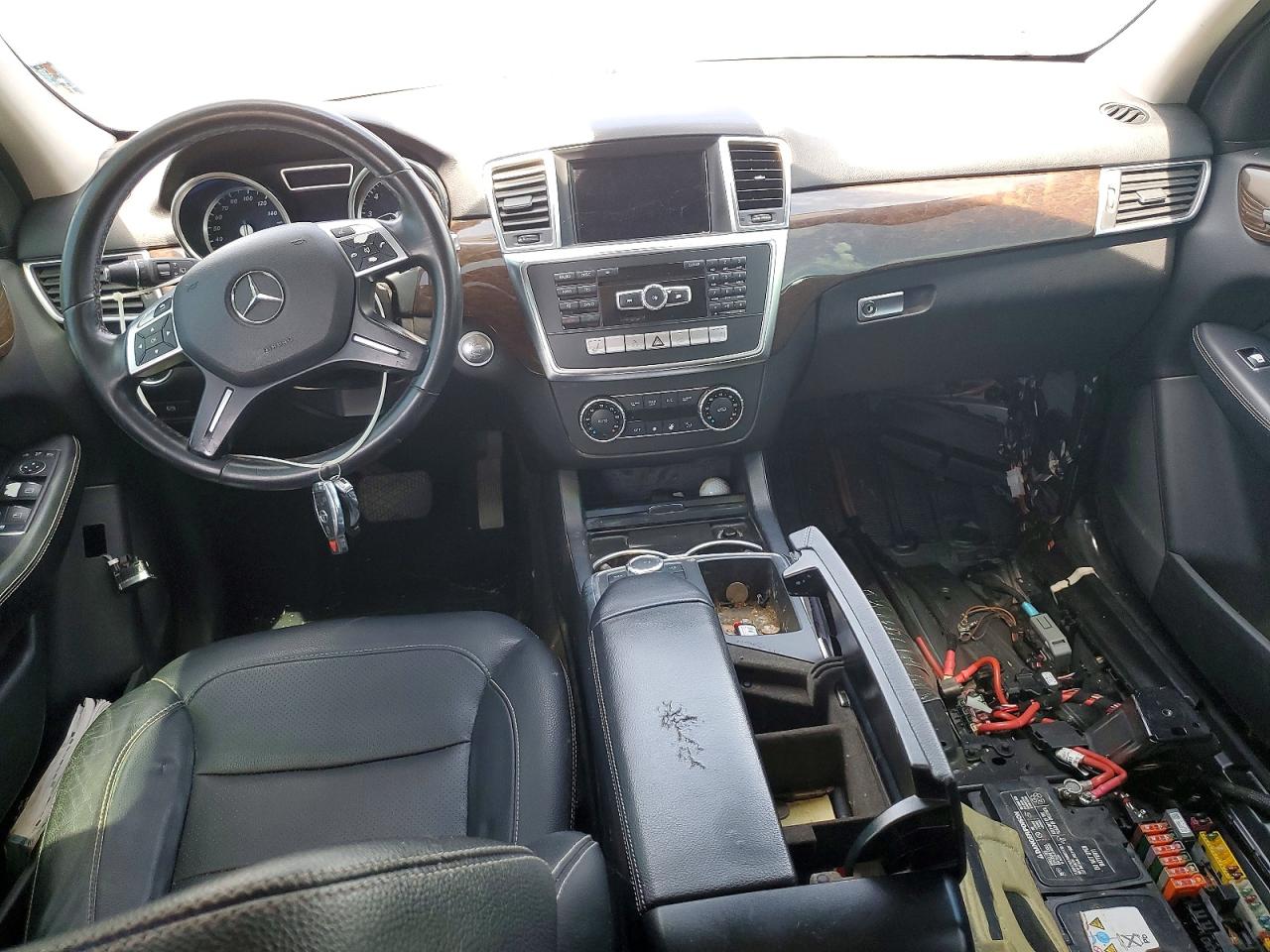 2014 Mercedes-benz Ml 350 4matic Black vin: 4JGDA5HB5EA426992