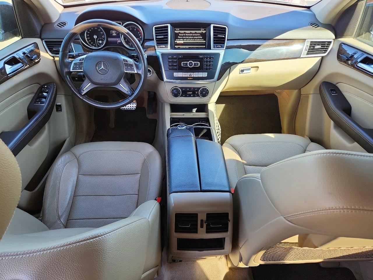 2014 Mercedes-benz Ml 350 4matic Blue vin: 4JGDA5HB5EA428144