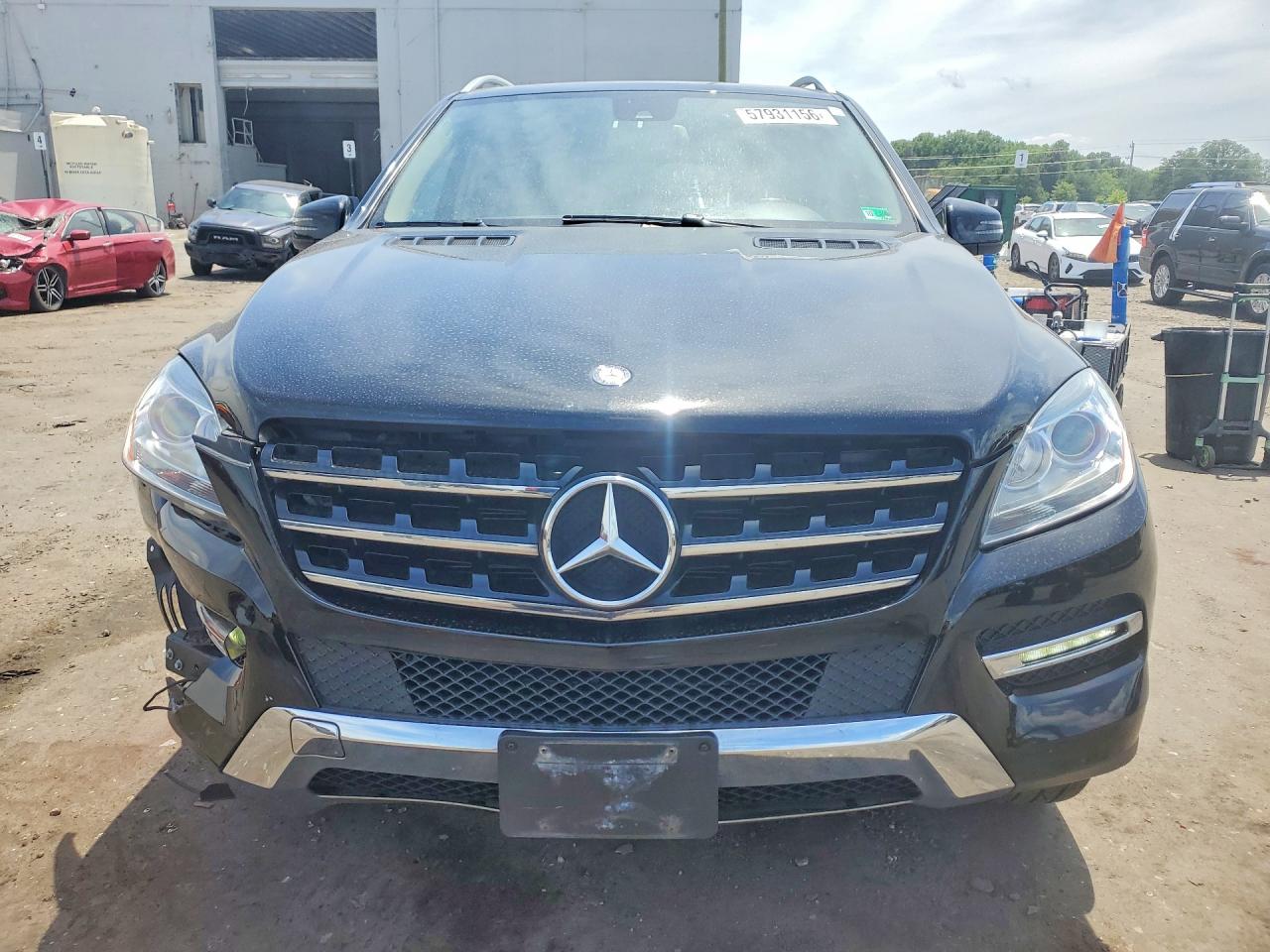 2015 Mercedes-benz Ml 350 4matic Black vin: 4JGDA5HB5FA464367