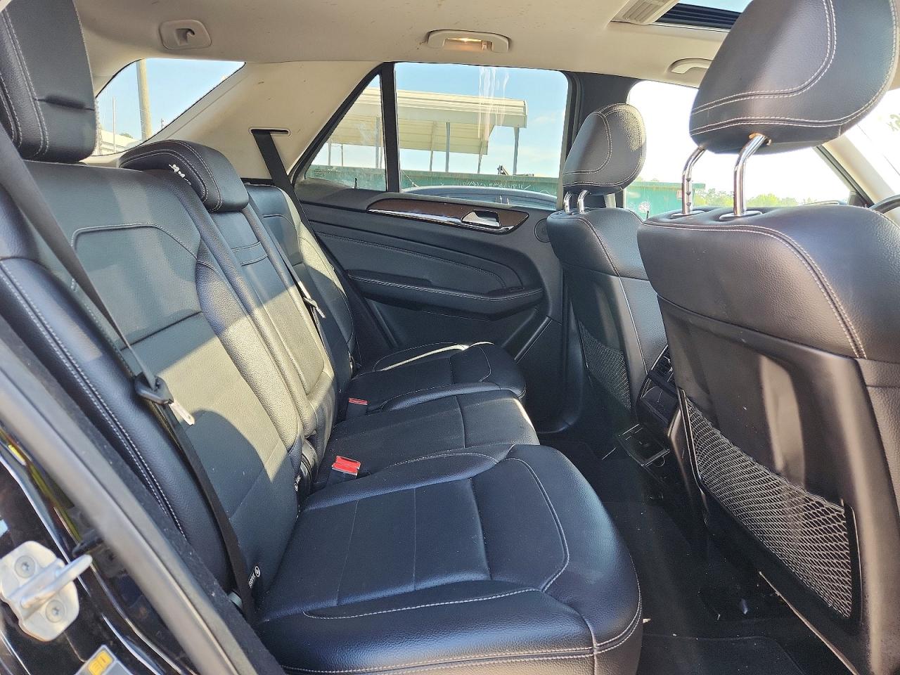 2015 Mercedes-benz Ml 350 4matic Black vin: 4JGDA5HB5FA489138