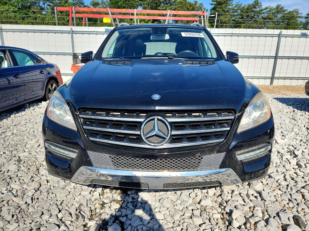 2015 Mercedes-benz Ml 350 4matic Black vin: 4JGDA5HB5FA489138