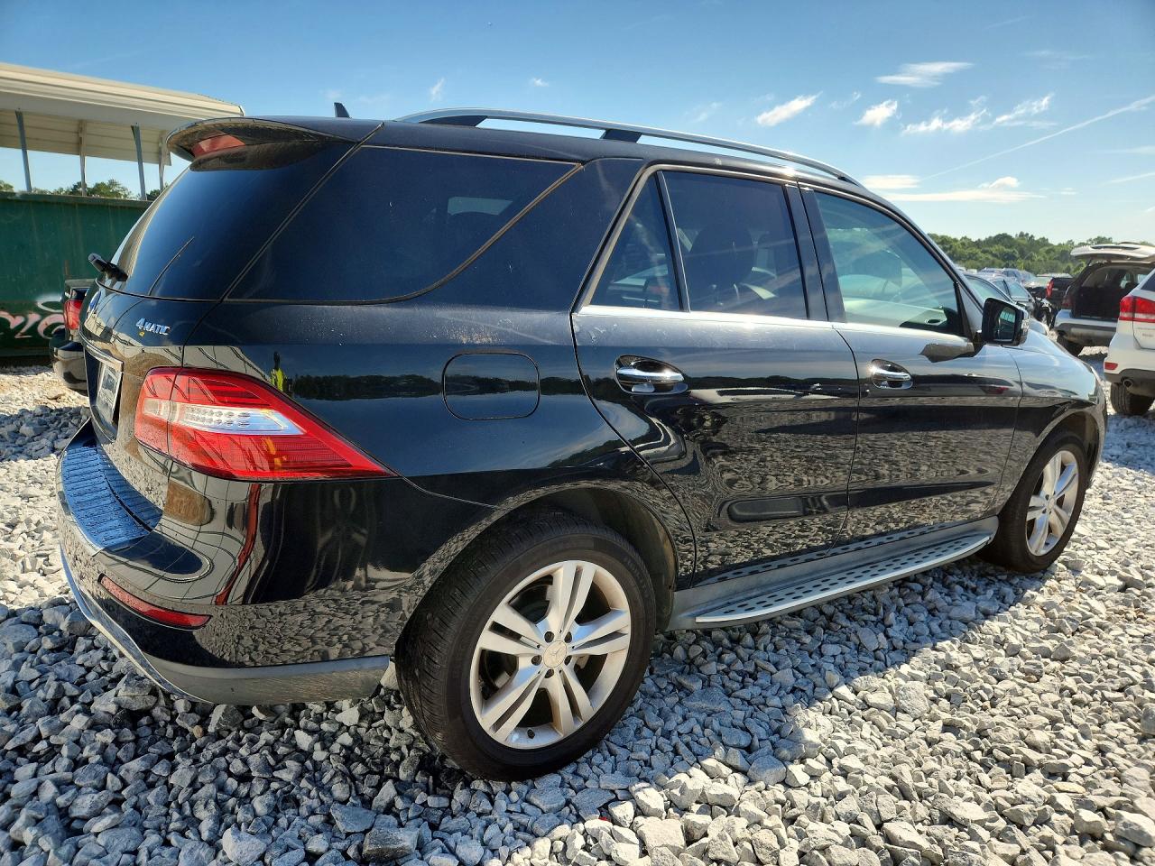 2015 Mercedes-benz Ml 350 4matic Black vin: 4JGDA5HB5FA489138