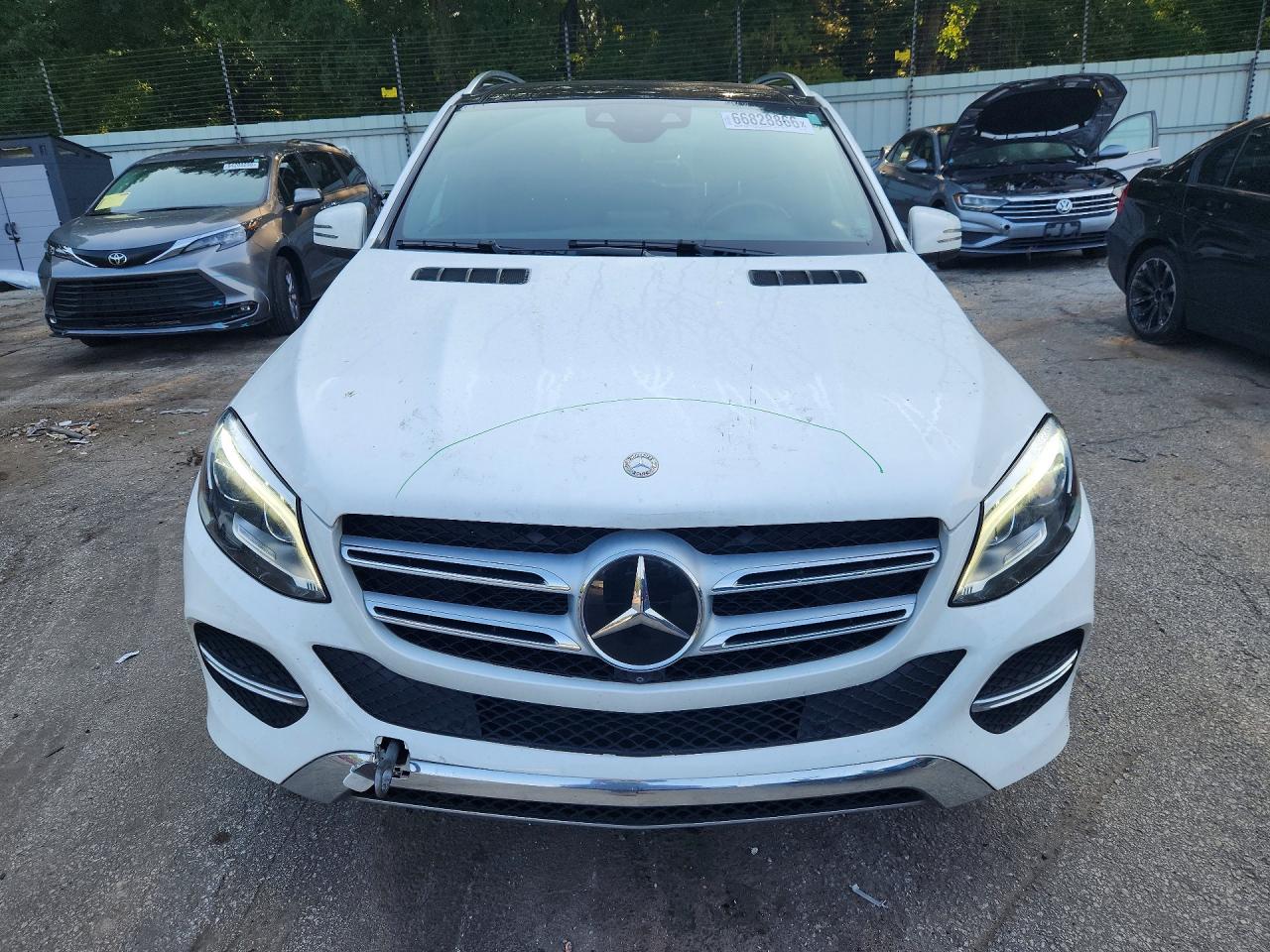 2017 Mercedes-benz Gle 350 4matic Белый vin: 4JGDA5HB5HA815930