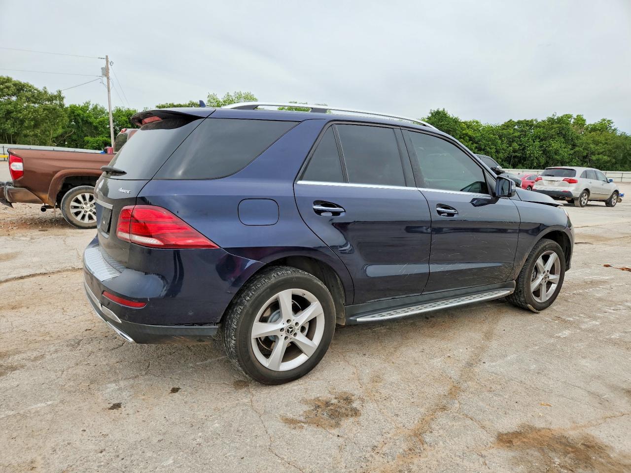 2018 Mercedes-benz Gle 350 4matic Синий vin: 4JGDA5HB5JB011773