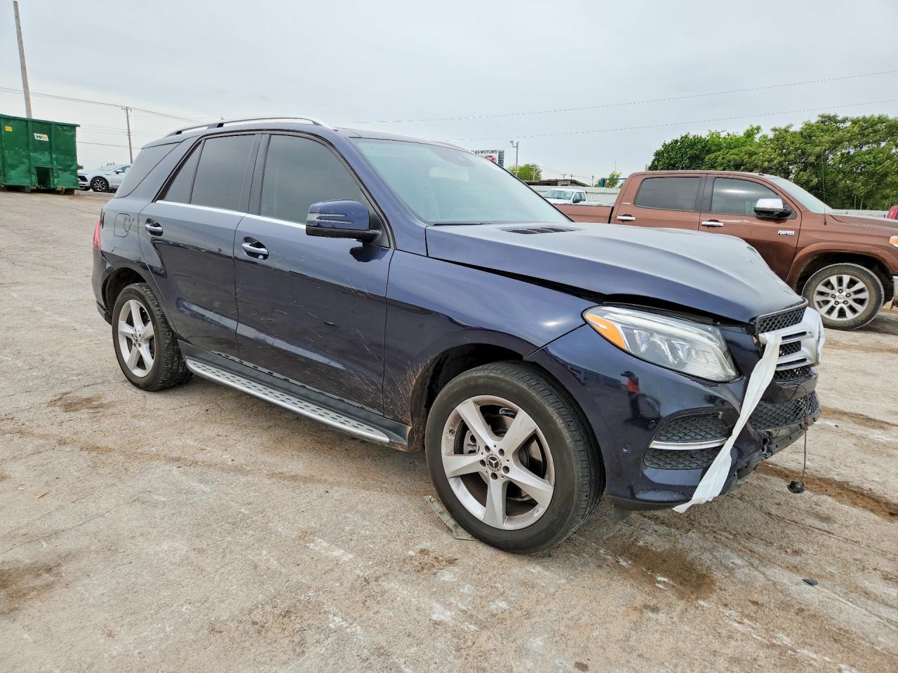 2018 Mercedes-benz Gle 350 4matic Синий vin: 4JGDA5HB5JB011773