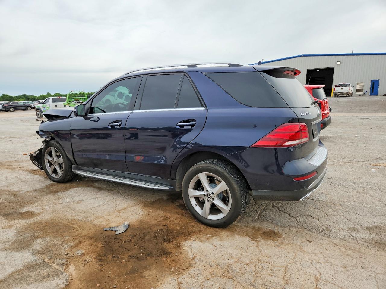 2018 Mercedes-benz Gle 350 4matic Синий vin: 4JGDA5HB5JB011773