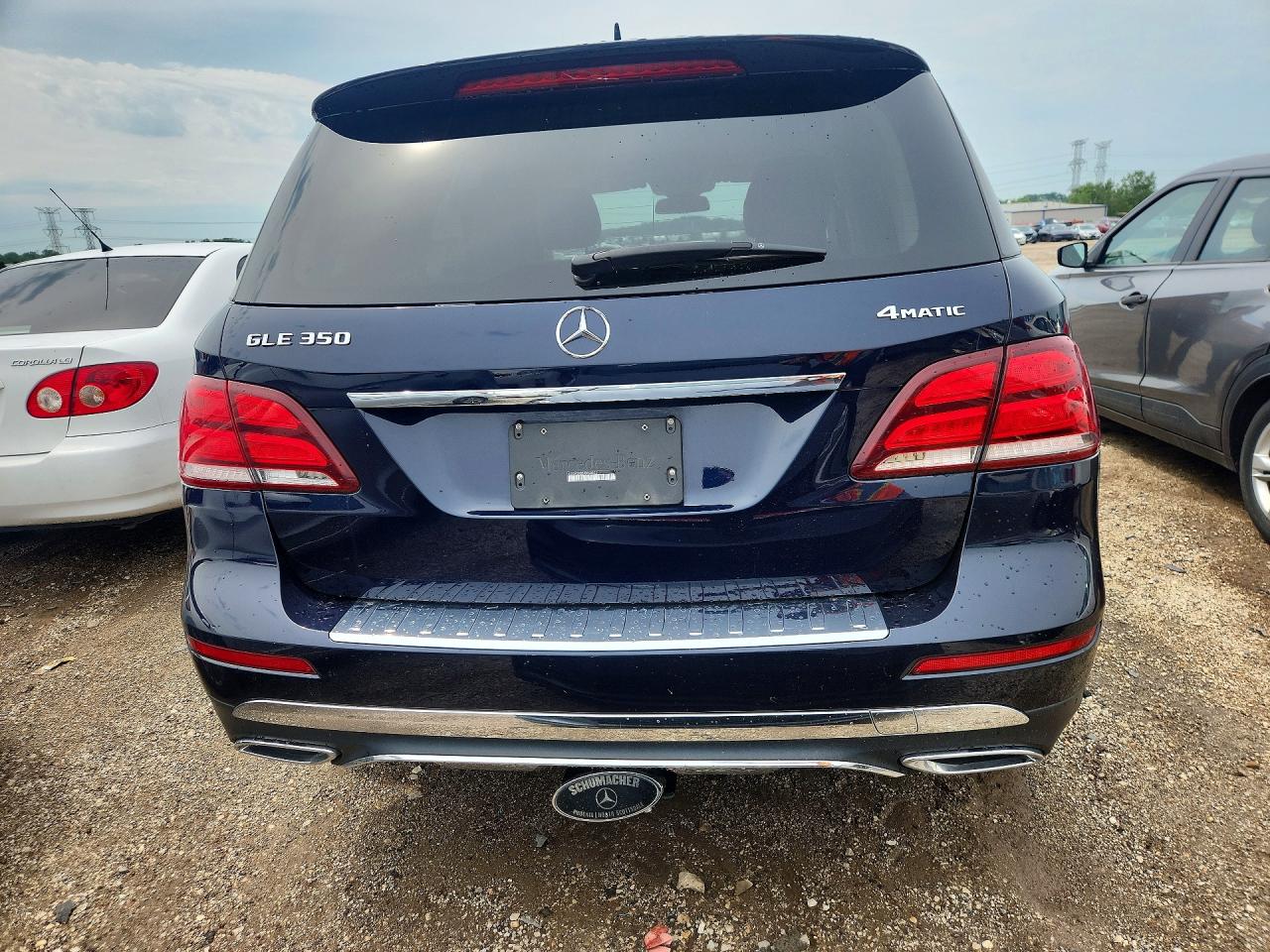 2018 Mercedes-benz Gle 350 4matic Blue vin: 4JGDA5HB5JB068832