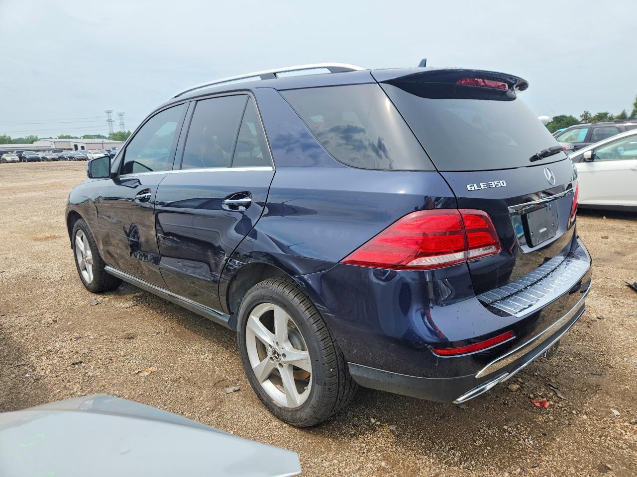2018 Mercedes-benz Gle 350 4matic Blue vin: 4JGDA5HB5JB068832