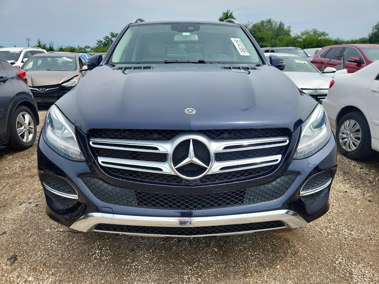 2018 Mercedes-benz Gle 350 4matic Blue vin: 4JGDA5HB5JB068832