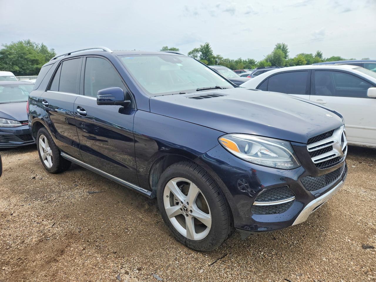 2018 Mercedes-benz Gle 350 4matic Blue vin: 4JGDA5HB5JB068832