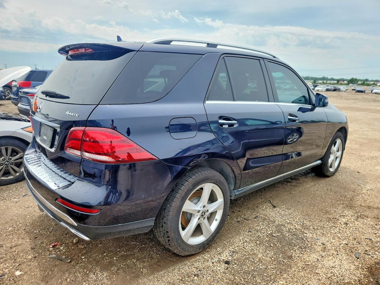 2018 Mercedes-benz Gle 350 4matic Blue vin: 4JGDA5HB5JB068832