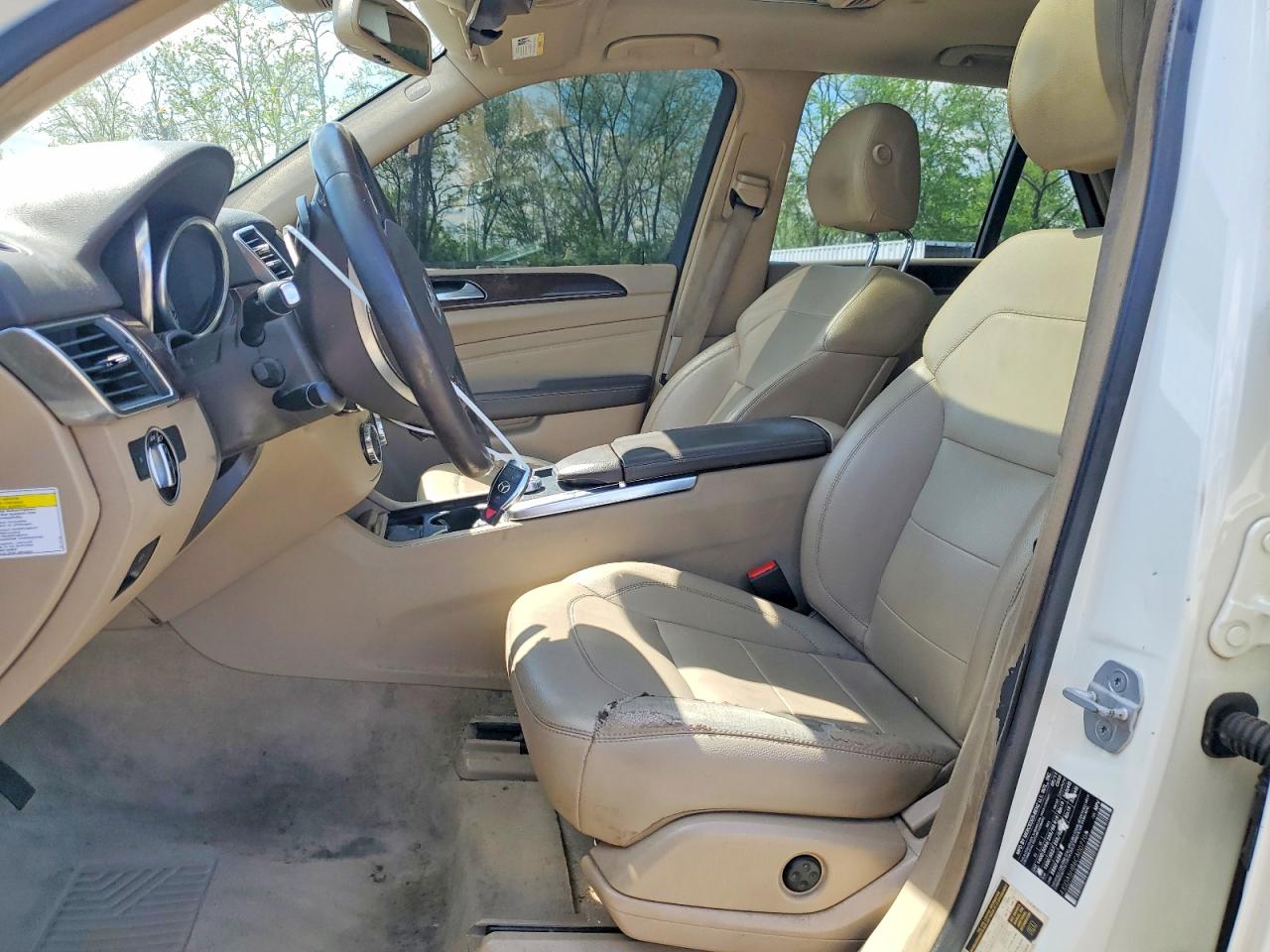 2012 Mercedes-benz Ml 350 4matic White vin: 4JGDA5HB6CA007708