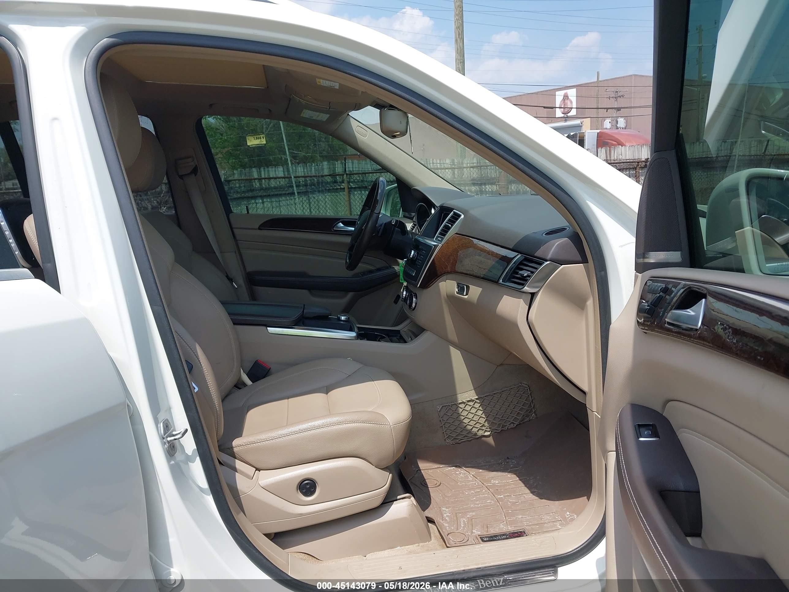 2012 Mercedes-benz Ml 350 4matic White vin: 4JGDA5HB6CA023486