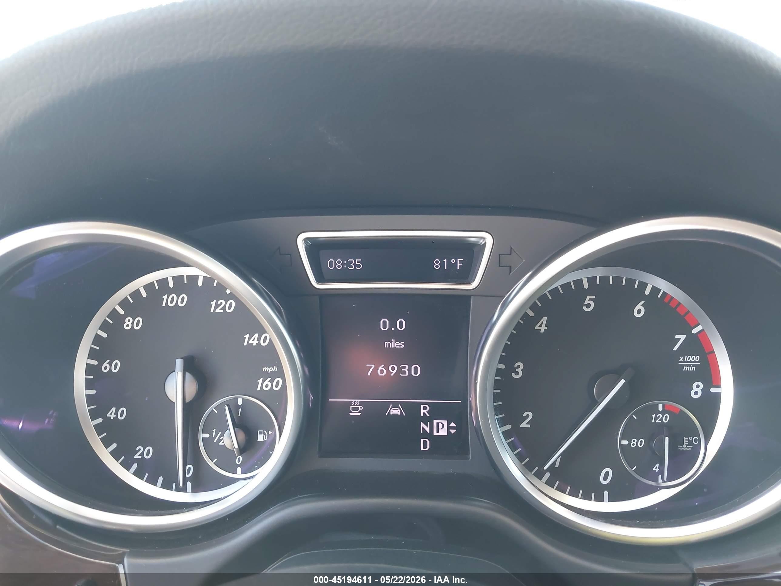2012 Mercedes-benz Ml 350 4matic Gray vin: 4JGDA5HB6CA030003