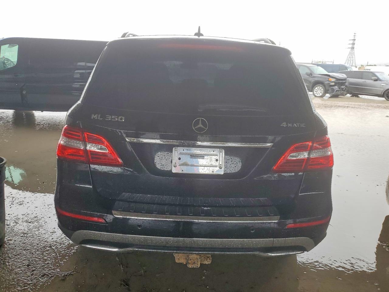 2012 Mercedes-benz Ml 350 4matic Черный vin: 4JGDA5HB6CA035296