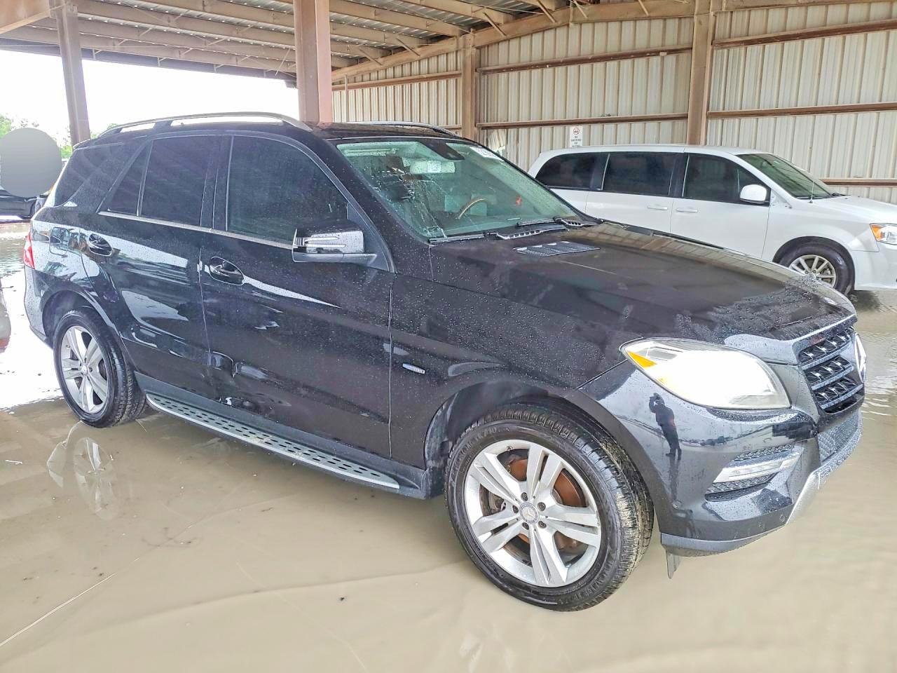 2012 Mercedes-benz Ml 350 4matic Черный vin: 4JGDA5HB6CA035296
