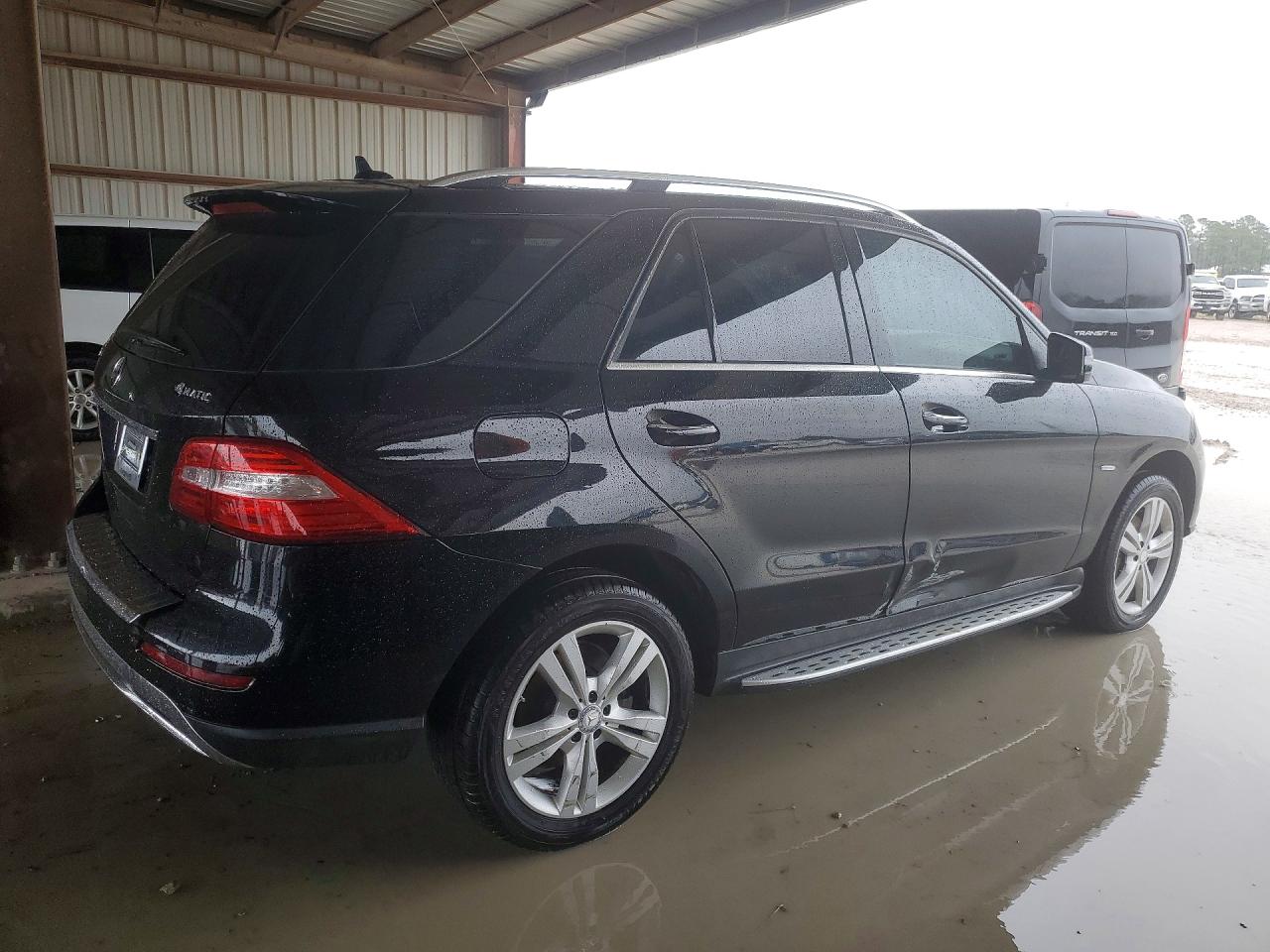 2012 Mercedes-benz Ml 350 4matic Черный vin: 4JGDA5HB6CA035296