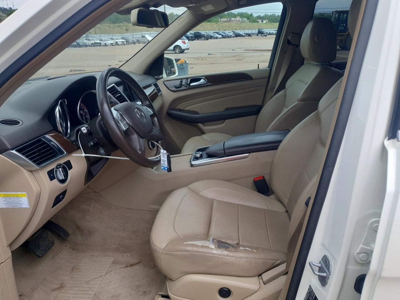 2013 Mercedes-benz Ml 350 4matic White vin: 4JGDA5HB6DA104179