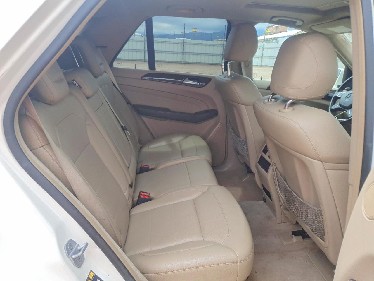 2013 Mercedes-benz Ml 350 4matic White vin: 4JGDA5HB6DA104179