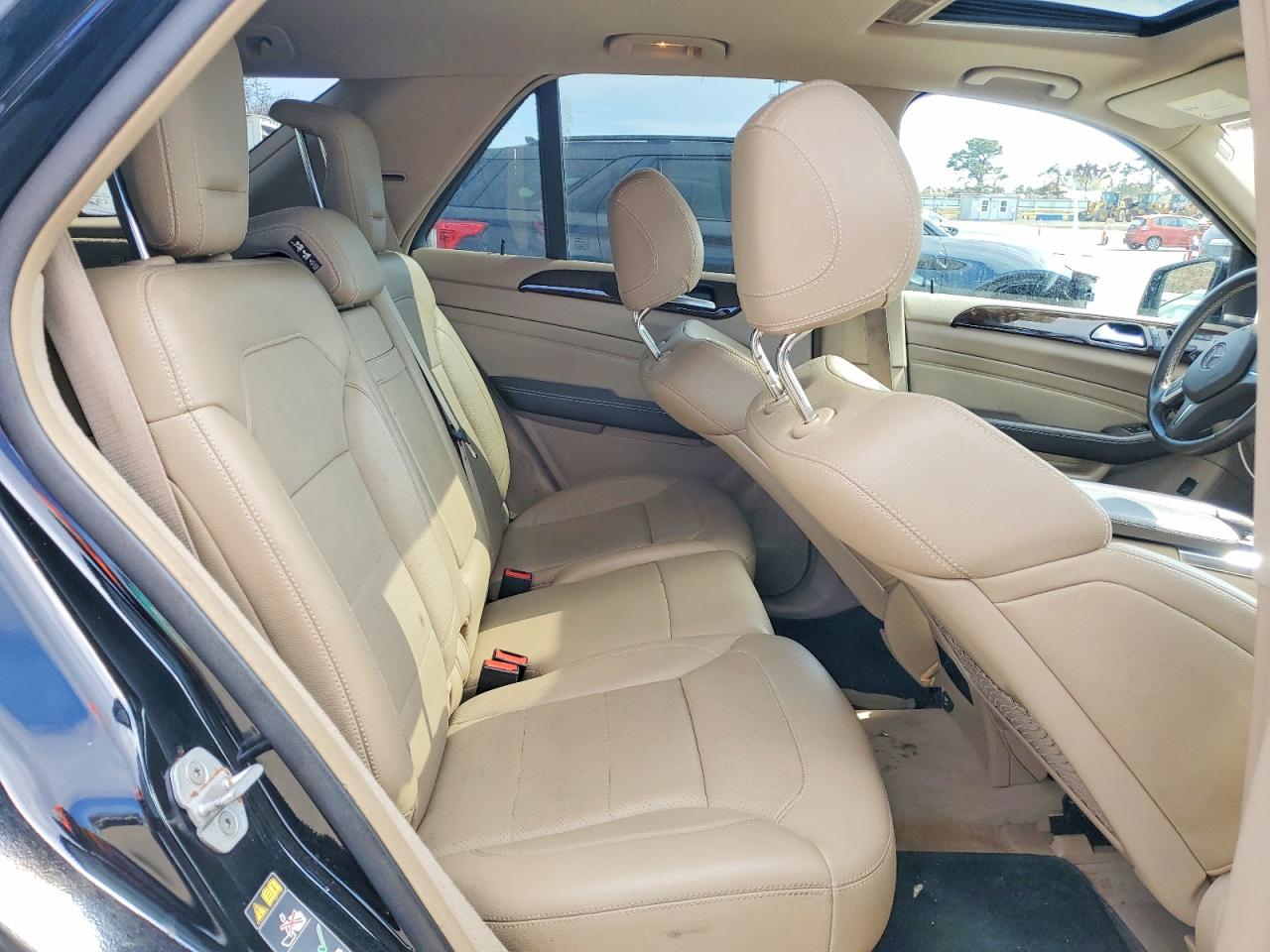 2013 Mercedes-benz Ml 350 4matic Black vin: 4JGDA5HB6DA120138