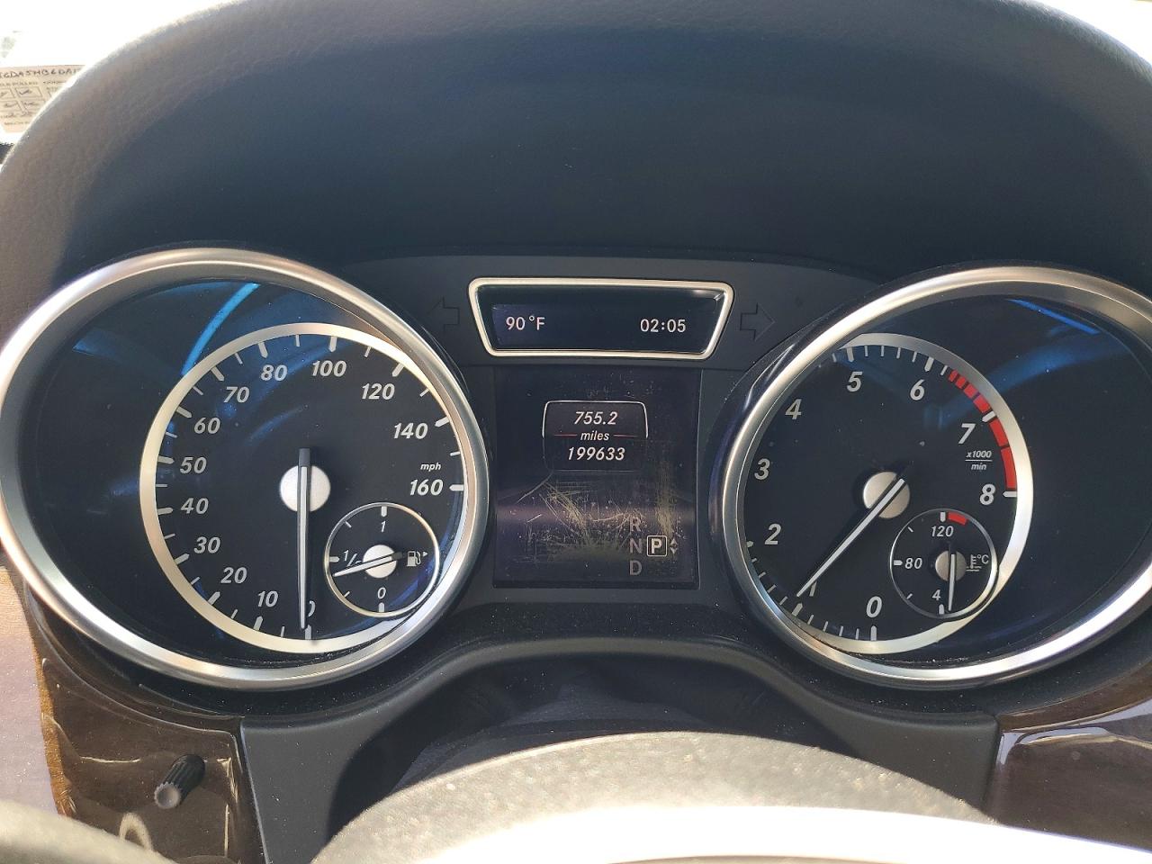2013 Mercedes-benz Ml 350 4matic Gray vin: 4JGDA5HB6DA123461