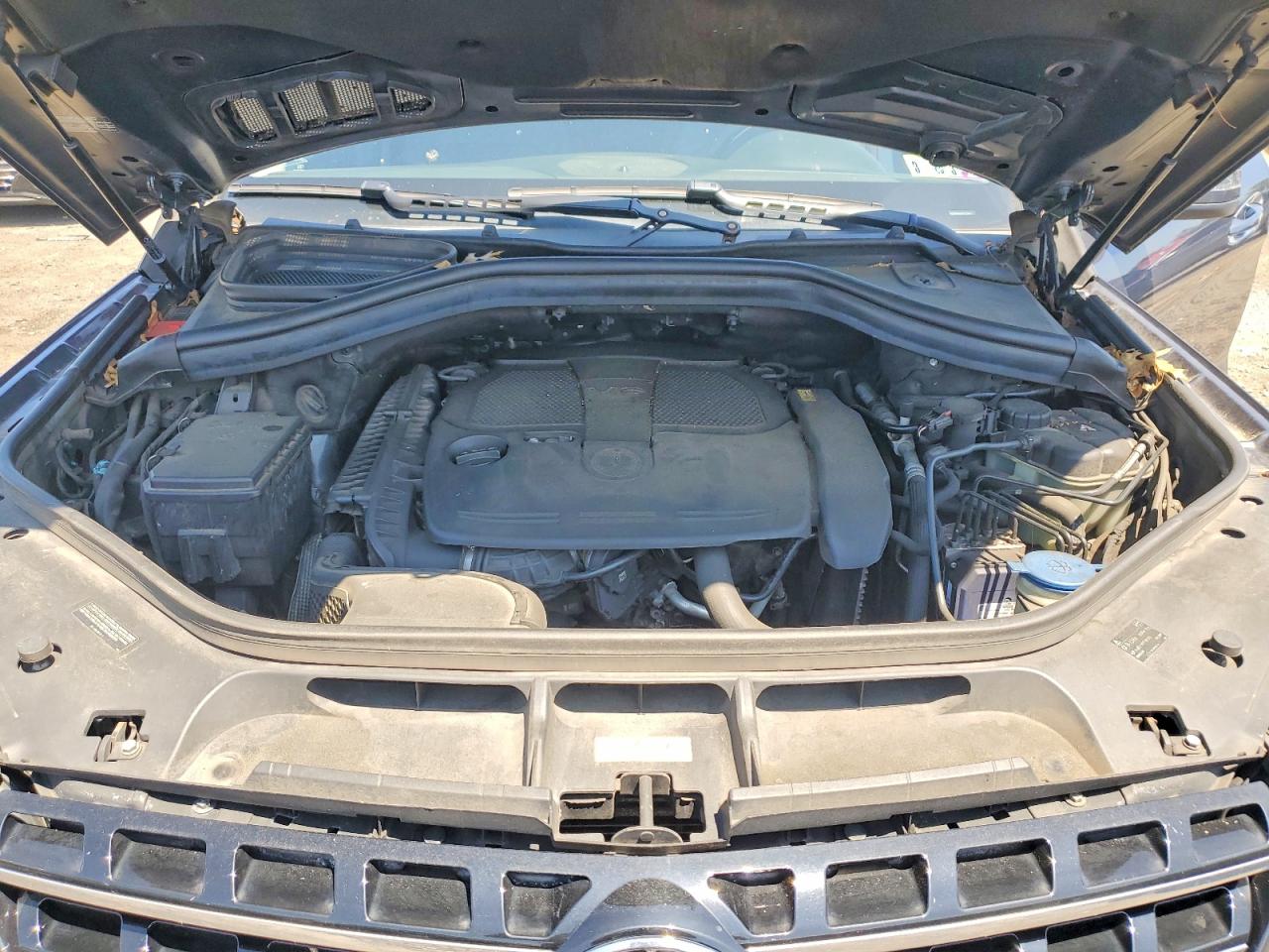 2013 Mercedes-benz Ml 350 4matic Gray vin: 4JGDA5HB6DA123461
