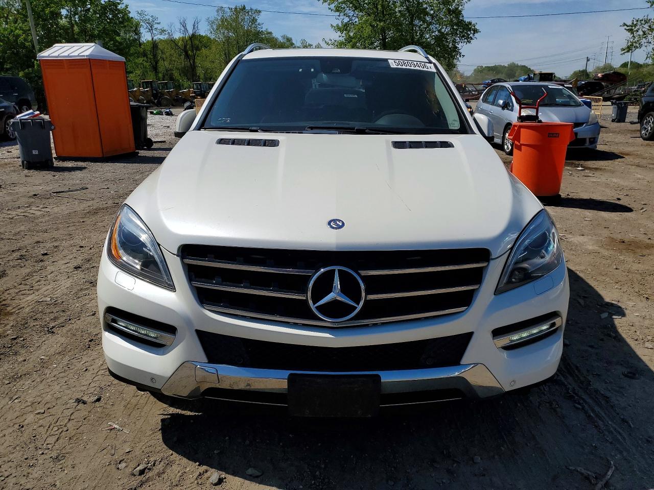 2013 Mercedes-benz Ml 350 4matic Белый vin: 4JGDA5HB6DA137621