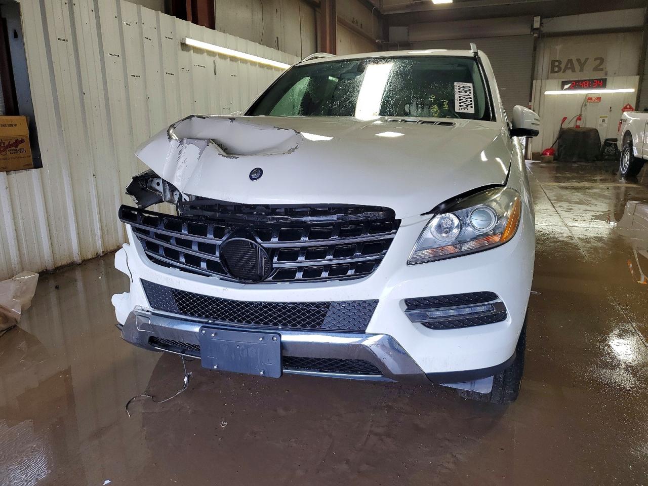 2013 Mercedes-benz Ml 350 4matic White vin: 4JGDA5HB6DA142706
