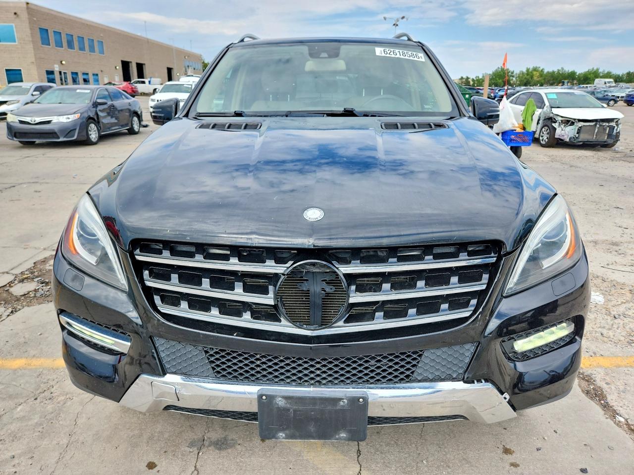 2013 Mercedes-benz Ml 350 4matic Black vin: 4JGDA5HB6DA177374