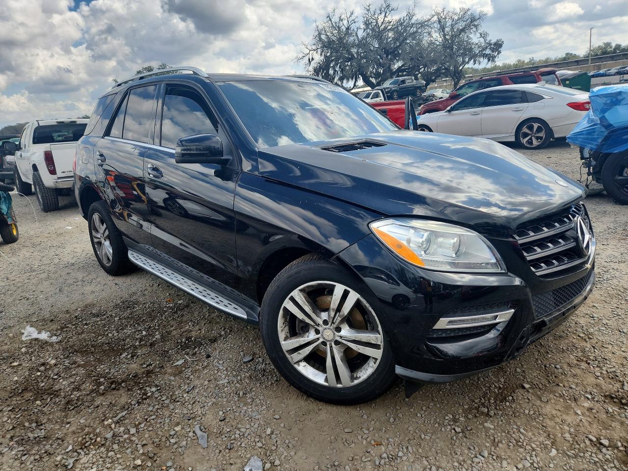 2013 Mercedes-benz Ml 350 4matic Black vin: 4JGDA5HB6DA213189