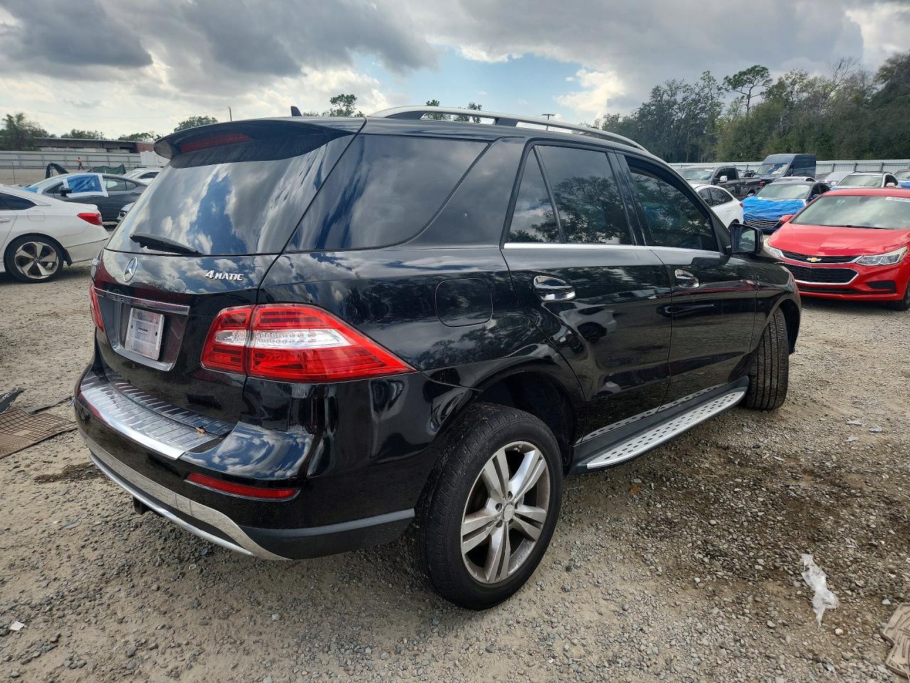2013 Mercedes-benz Ml 350 4matic Black vin: 4JGDA5HB6DA213189