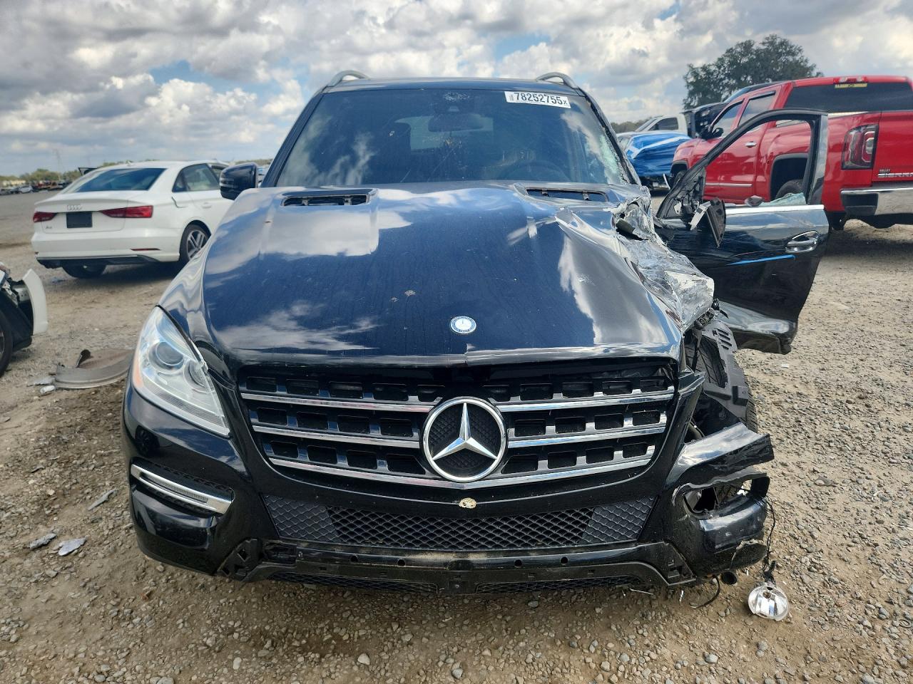 2013 Mercedes-benz Ml 350 4matic Black vin: 4JGDA5HB6DA213189