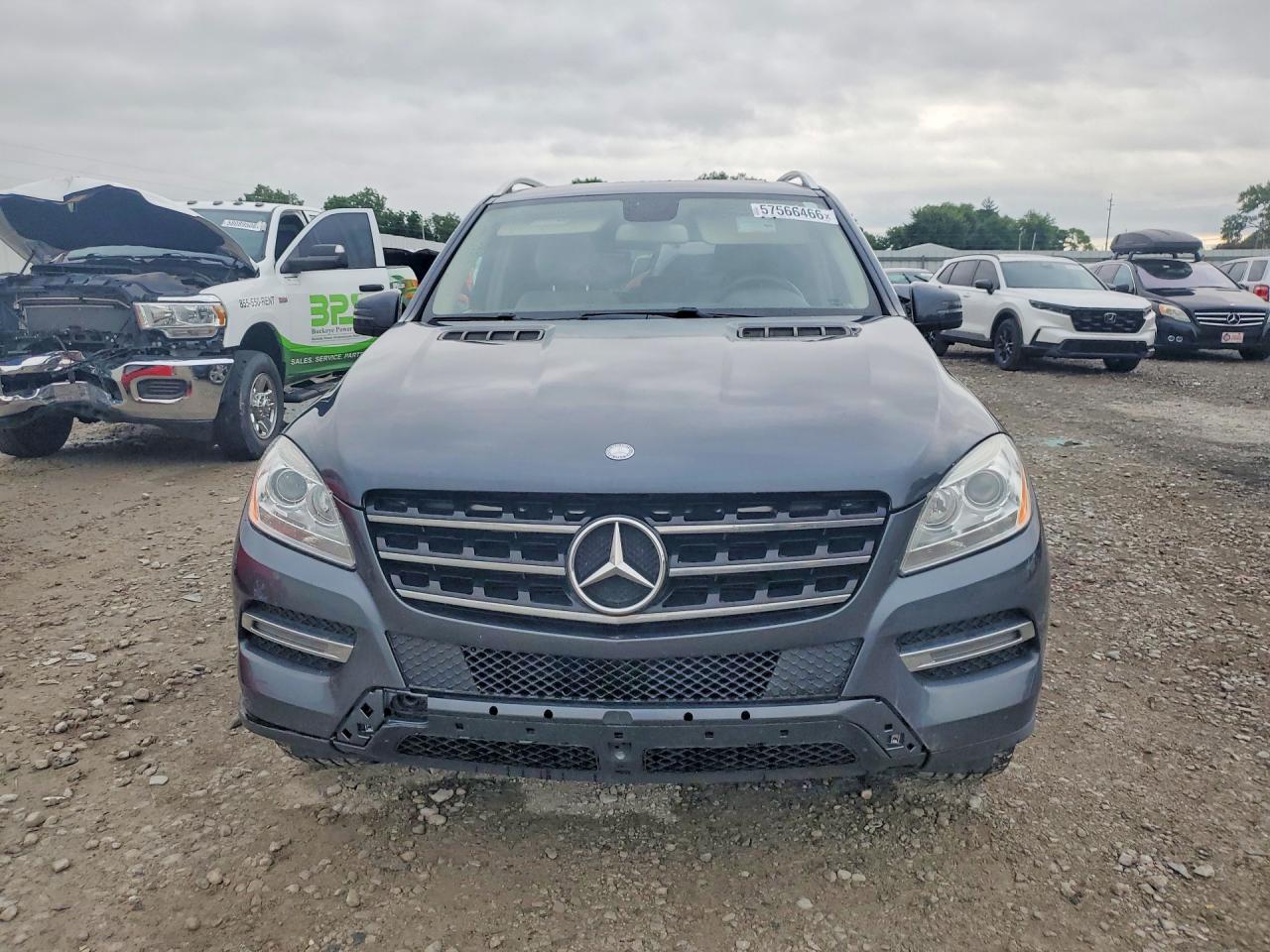 2013 Mercedes-benz Ml 350 4matic Угольный vin: 4JGDA5HB6DA240327