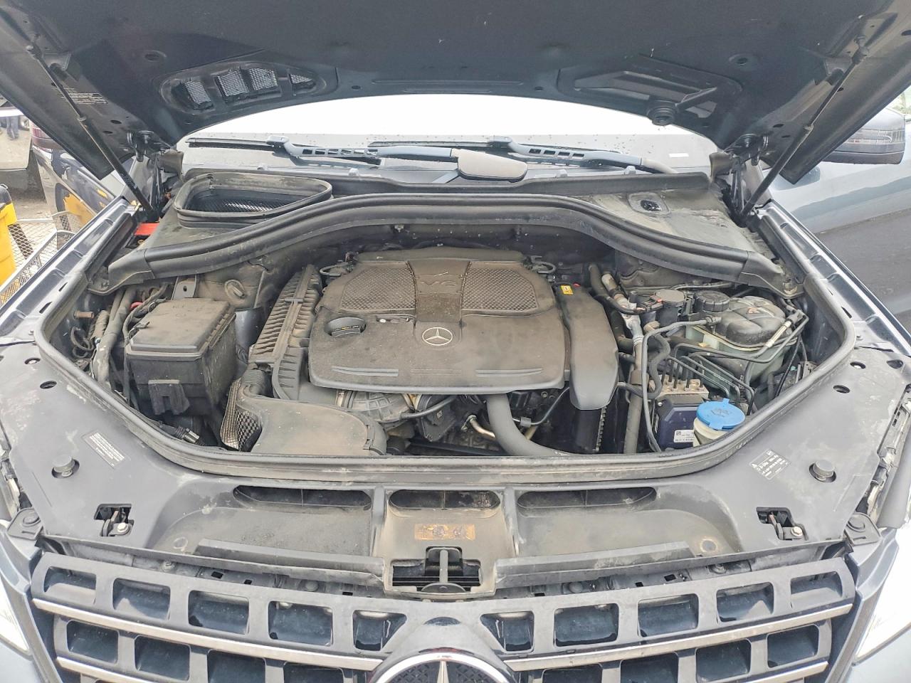 2013 Mercedes-benz Ml 350 4matic Угольный vin: 4JGDA5HB6DA240327
