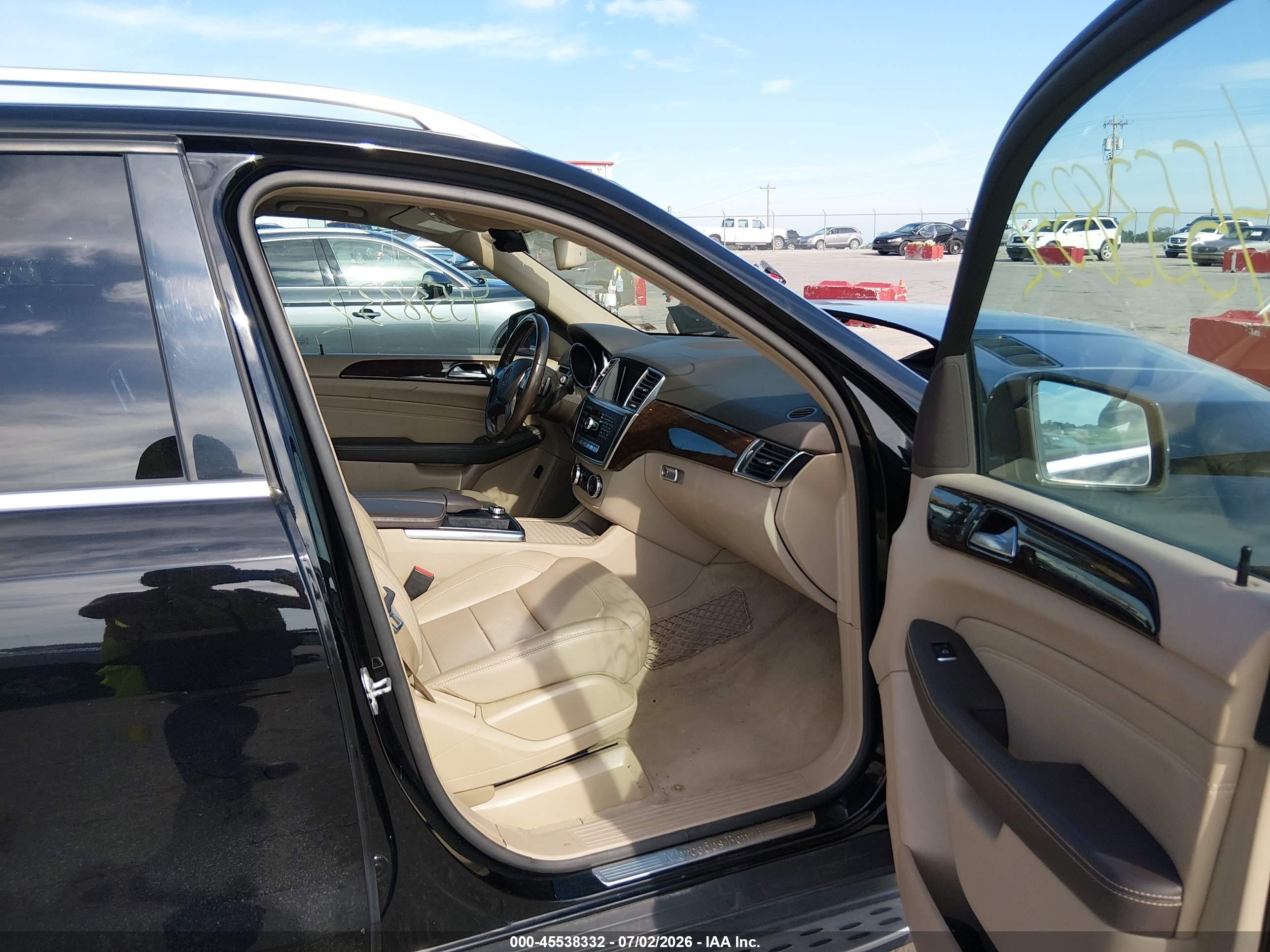 2014 Mercedes-benz Ml 350 4matic Black vin: 4JGDA5HB6EA274205
